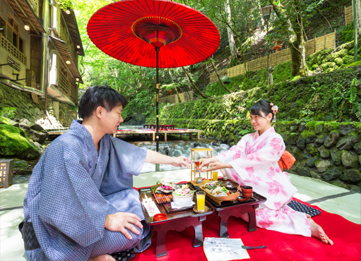 元祖川床