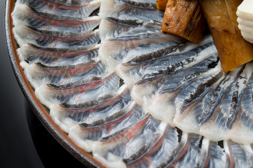 秋の川魚料理